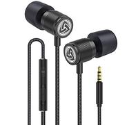 Ludos ULTRA Wired Earbuds in-Ear Headphones, 5 Year Warranty, Earphones with Microphone and Volume Control, Memory Foam, Reinforced Cable, Noise Isolating, Bass Compatible with iPhone, iPad, Samsung