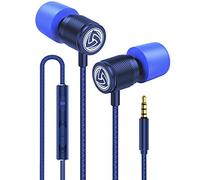 Ludos ULTRA Wired Earbuds in-Ear Headphones, 5 Year Warranty, Earphones with Microphone and Volume Control, Memory Foam, Reinforced Cable, Noise Isolating, Bass Compatible with iPhone, iPad, Samsung