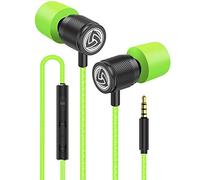 Ludos ULTRA Wired Earbuds in-Ear Headphones, 5 Year Warranty, Earphones with Microphone and Volume Control, Memory Foam, Reinforced Cable, Noise Isolating, Bass Compatible with iPhone, iPad, Samsung