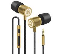 Ludos ULTRA Wired Earbuds in-Ear Headphones, 5 Year Warranty, Earphones with Microphone and Volume Control, Memory Foam, Reinforced Cable, Noise Isolating, Bass Compatible with iPhone, iPad, Samsung