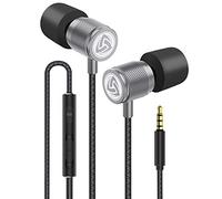 Ludos ULTRA Wired Earbuds in-Ear Headphones, 5 Year Warranty, Earphones with Microphone and Volume Control, Memory Foam, Reinforced Cable, Noise Isolating, Bass Compatible with iPhone, iPad, Samsung
