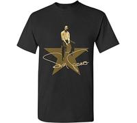 Ludouqingj Men's Shirts and Shirts, Men's Sam-Cooke Cotton Performance Short Sleeve T-Shirt Black XL
