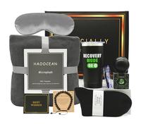 LUDUEIKSW Get Well Soon Gifts for Men, Care Package Get Well Gift Basket with Blanket for After Surgery Recovery Chemo Patients Cancer Sick
