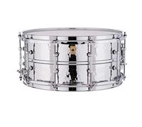 Ludwig 14'' Hand-hammered Aluminum Supraphonic Snare Drum with Tube Lugs