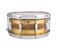 Ludwig 14" x 6.5" Raw Bronze Striped Snare