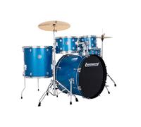 Ludwig Accent 22 Drive 5pc Drum Kit Blue Sparkle - Nearly New