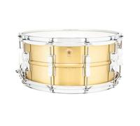 Ludwig Acro Brass Snare Drum 14" x 6.5" Brushed