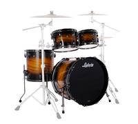 Ludwig Classic Maple Exotic 22" Studio 4pc Shell Pack Black Gold Burst