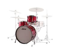 Ludwig Classic Maple Fab 22 3pc Shell Pack Red Sparkle
