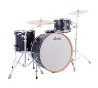 Ludwig Continental 24 4pc Shell Pack Black Lacquer