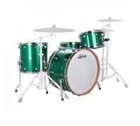 Ludwig Continental 24 4pc Shell Pack Green Sparkle