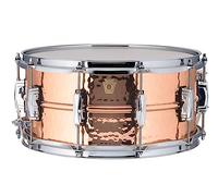 Ludwig Copperphonic 14"" x 6.5? Hammered Shell Snare w/Imperial Lugs