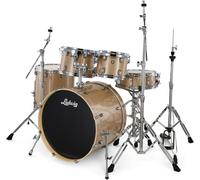 Ludwig Evolution 20" 5pc Complete Drum Kit Prosecco Sparkle