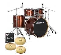 Ludwig Evolution 22 5pc Drum Kit w/Cymbals Copper