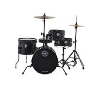 Ludwig LC178X016 Questlove Pocket Kit 4-Piece Drum Set-Black Sparkle Finish, inch