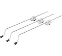 Ludwig LC5023TL Classic 9.5mm 23-Inch Floor Tom Legs and Brackets - Set of 3