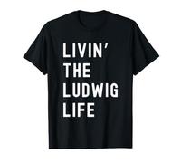 Ludwig Living The Ludwig Life Name Value Graphic T-Shirt