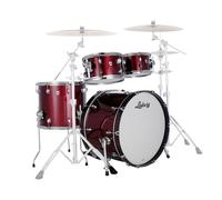 Ludwig Neusonic 22" Rapid MOD2 4pc Shell Pack Merlot Super Sparkle
