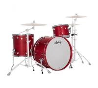 Ludwig Neusonic 24 Pro Beat 3pc Shell Pack Satin Diablo Red