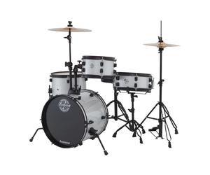Ludwig Pocket Kit By Questlove White Sparkle with Free Lessons
