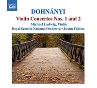 Ludwig, RSNO, Falletta - Violin Concertos Nos. 1 & 2 - NAXOS