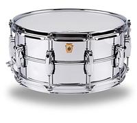 Ludwig Supra Phonic Snare LB402B, 14"x6,5", Chrome over Brass - Snare Drum