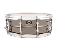 Ludwig Universal 14 x 5.5 Black Brass Snare Drum Chrome Hardware