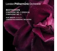 Ludwig van Beethoven : Beethoven: Symphony No. 3 (Eroica)/Symphony No. 5 CD