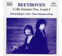 Ludwig van Beethov Cello Sonatas Nos. 4 and 5 (Kliegel, Tichma (CD) (US IMPORT)
