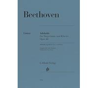 Ludwig van Beethoven: Adelaide, Op. 46 - Urtext Vocal Score - Low Voice - Henle Verlag (HN 1708)