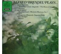 Ludwig van Beethoven - ALFRED BRENDEL PLAYS BEETHOVEN/SCHUBERT/LISZT/BALAKIREV VINYL LP[SPA249]70'S