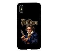 Ludwig van Beethoven at Work Case for iPhone X/XS