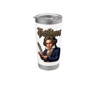 Ludwig Van Beethoven at Work Stainless Steel Insulated Tumbler