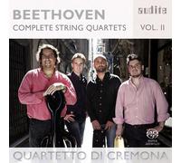 Ludwig van Beethoven : Beethoven: Complete String Quartets - Volume 2 CD Hybrid