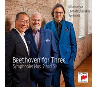 Ludwig van Beethoven : Beethoven for Three: Symphonies Nos. 2 and 5 CD (2022)