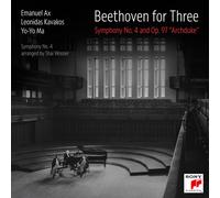 Ludwig van Beethoven : Beethoven for Three: Symphony No. 4 and Op. 97 NEW