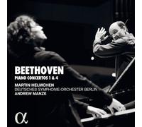Ludwig van Beethoven : Beethoven: Piano Concertos 1 & 4 CD Album Digipak (2020)