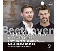 Ludwig van Beethoven : Beethoven: Piano Concertos Nos. 2 & 5, 'Emperor' CD
