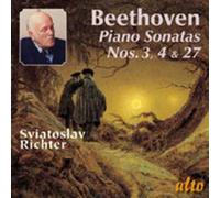 Sviatoslav Richter – Beethoven: Piano Sonatas Nos. 3, 4 & 27 – Alto