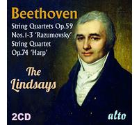Lindsays,the - Beethoven: String Quartets, Op. 59, Nos. 1-3, 'razumovsky'/...