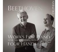 Ludwig van Beethoven : Beethoven: Works for Piano Four Hands CD (2020)