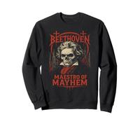 Ludwig Van Beethoven Classical Music Composer Death Metal Sweatshirt