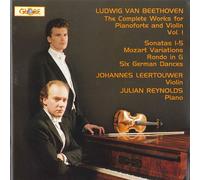 Leertouwer/Reynolds – The Complete Works for Pianoforte and Violin Vol 1 – Globe