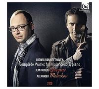 ベートーヴェン : チェロとピアノのための作品全集 (Ludwig Van Beethoven : Complete Works for violoncello & piano / Jean-Guihen Queyras | Alexander Melnikov) (2CD) [輸入盤・日本語解説付]