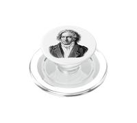Ludwig Van Beethoven Composer Classical Music Pianist Art PopSockets PopGrip for MagSafe