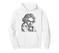 Ludwig Van Beethoven Composer Classical Music Pianist Art Pullover Hoodie