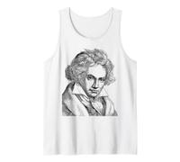 Ludwig Van Beethoven Composer Classical Music Pianist Art Tank Top