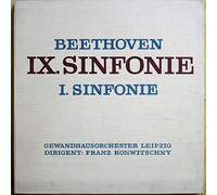 Ludwig van Beethoven - Gewandhausorchester Leipzig , Franz Konwitschny - IX. Sinfonie / I. Sinfonie - ETERNA - 8 20 106-107
