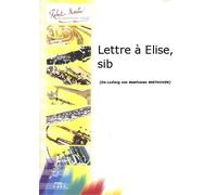 Ludwig van Beethoven-Lettre à Elise