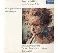 Ludwig van Beethoven - Ludwig van Beethoven - Amadeus Webersinke, Gewandhausorchester Leipzig, Kurt Masur - Konzert D-dur Für Klavier Und Orchester Nach Dem Violinkonzert Op. 61 - ETERNA - 8 26 257